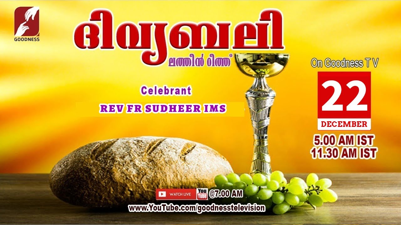HOLY MASS MALAYALAM | 22 DEC 2025 |LATIN MASS  |Rev Fr Sudheer IMS  |TODAY LIVE MASS |GOODNESS TV