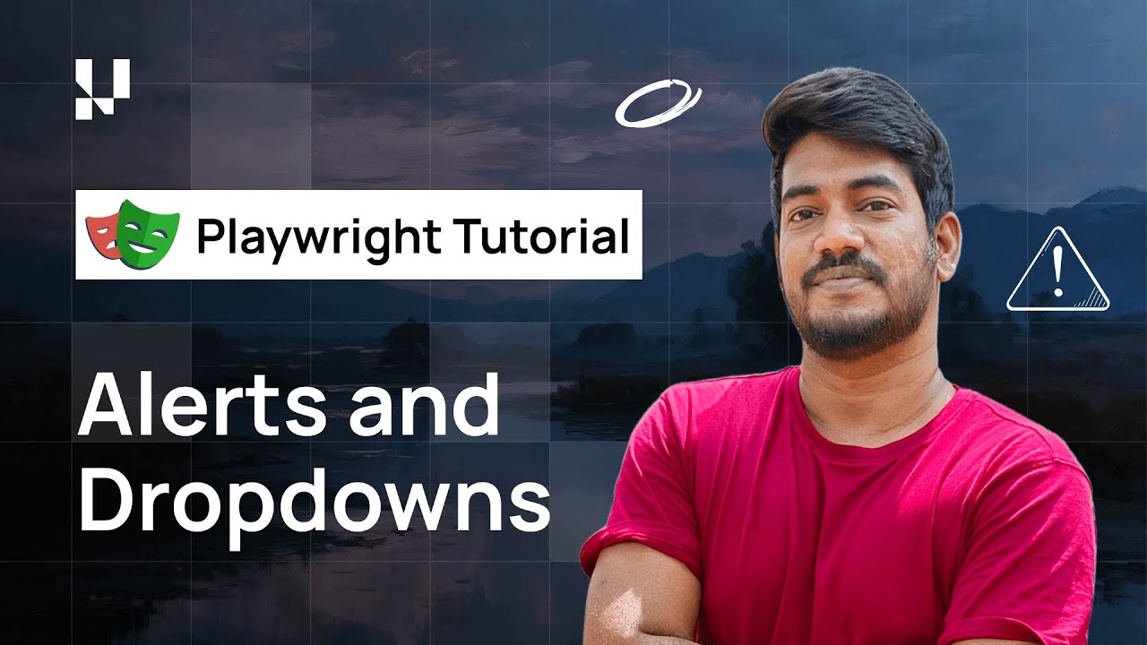 Как работать с оповещениями и раскрывающимися списками | Учебник Playwright с TypeScript 🎭 | Часть 5