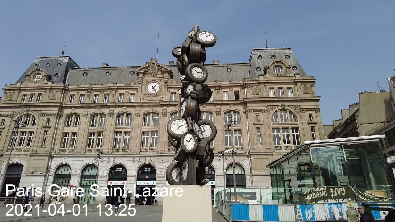 Walking in Paris, from Gare St Lazare to Opera, Madeleine, Vendome, Stephane Plaza for Miliboo, HD