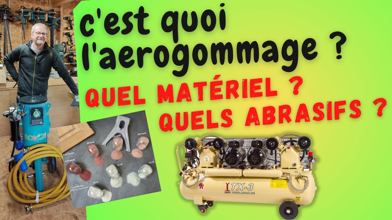 C'est quoi l'aérogommage .  Je vous explique tout