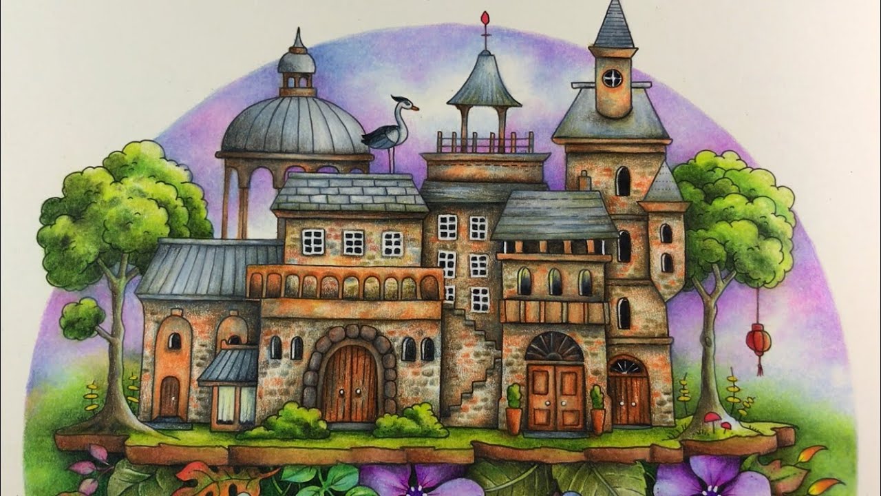 Worlds of Wonder Part 2/2: CASTLE COLORING // Chris Cheng