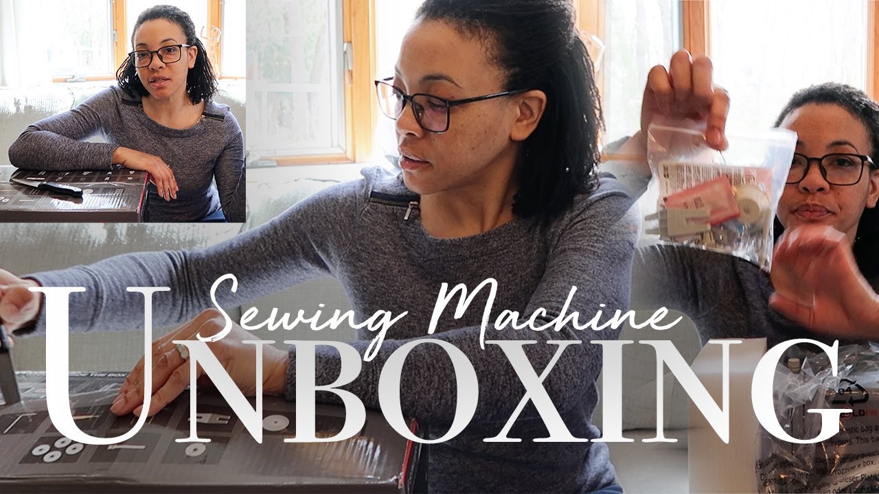Unboxing the Singer HD6380M Sewing Machine | Unboxing and Setting Up a Sewing Machine