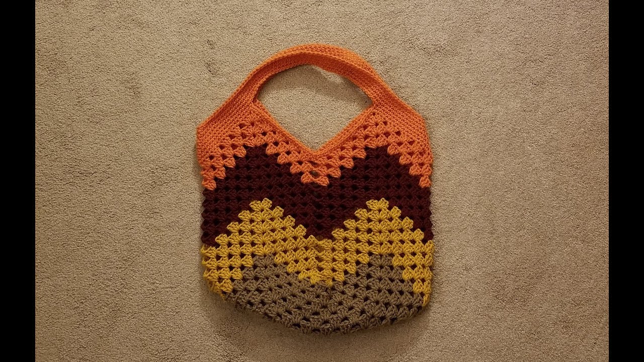 Part 2 - The Granny Stitch Bag Crochet Tutorial!