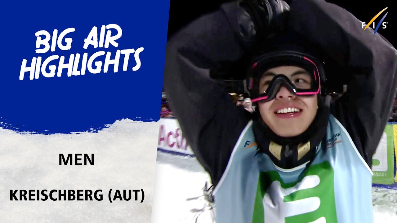 Yang Wenlong saves the best for last at Kreischberg Big Air | FIS Snowboard World Cup 24-25
