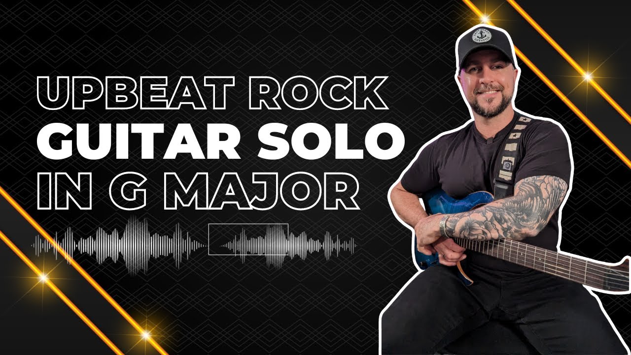 Jordan LeBlanc Upbeat Rock Guitar Solo in G Major