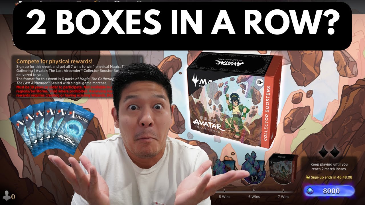 Can I win 2 Avatar Collector Boxes in a row?!