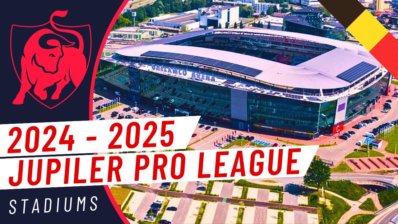 Inside Every Jupiler Pro League Stadium 2024-2025! ⚽| Ultimate Belgium Football Tour