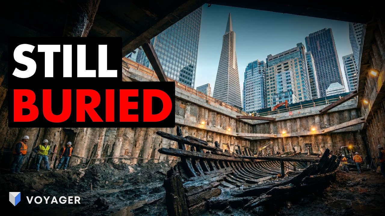 70 Abandoned Ships Buried Under San Francisco Skyscrapers