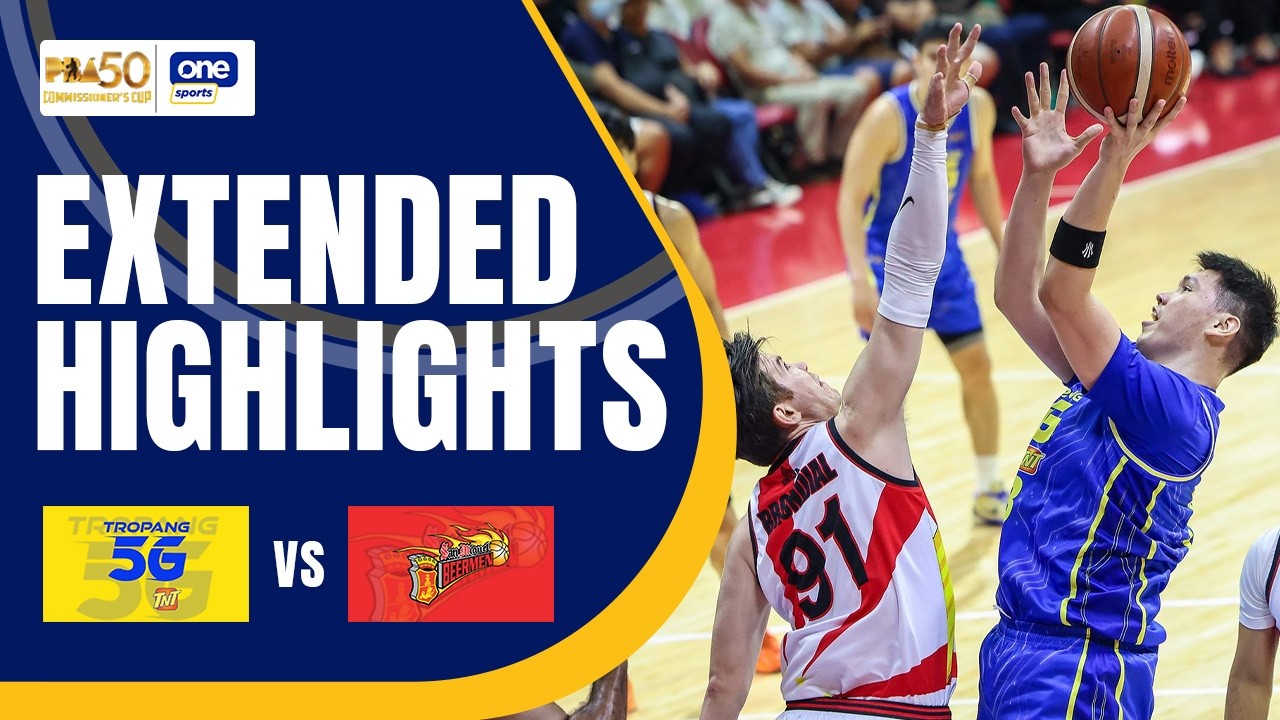 TNT vs SAN MIGUEL | EXTENDED HIGHLIGHTS | PBA SEASON 50 COMMISSIONER&rsquo;S CUP