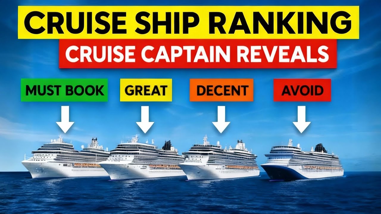 Cruise Captain Reveals the BEST & WORST Cruise Lines of 2025