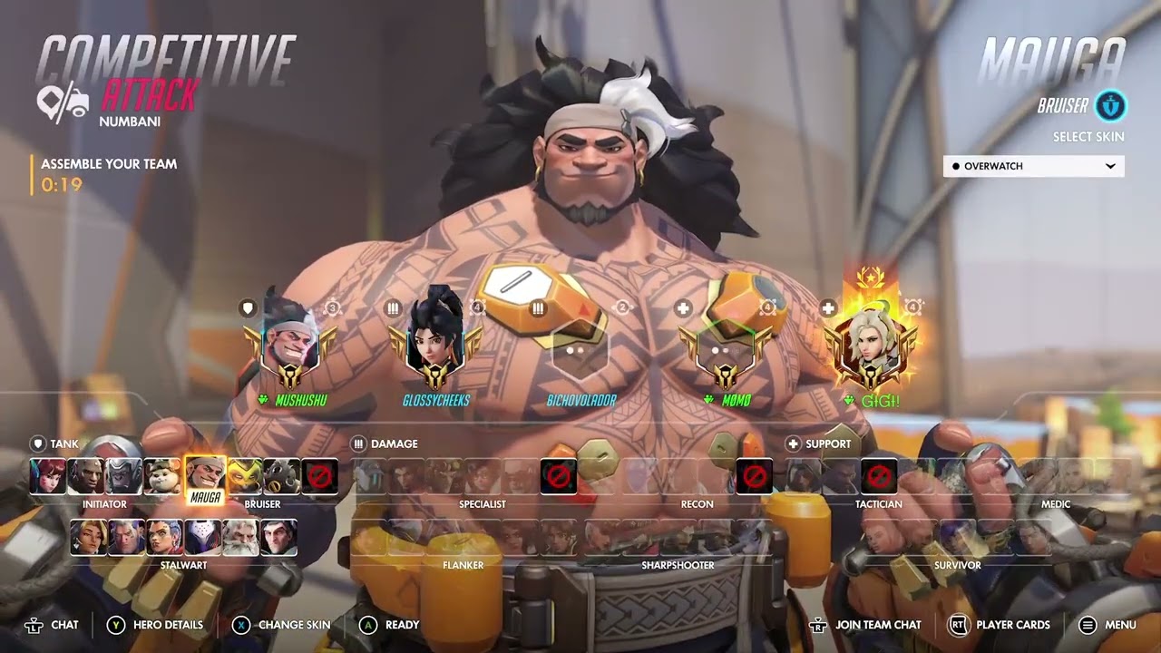 DOMINAting Competitive Overwatch Season 1- Stream Vod 02/12/26