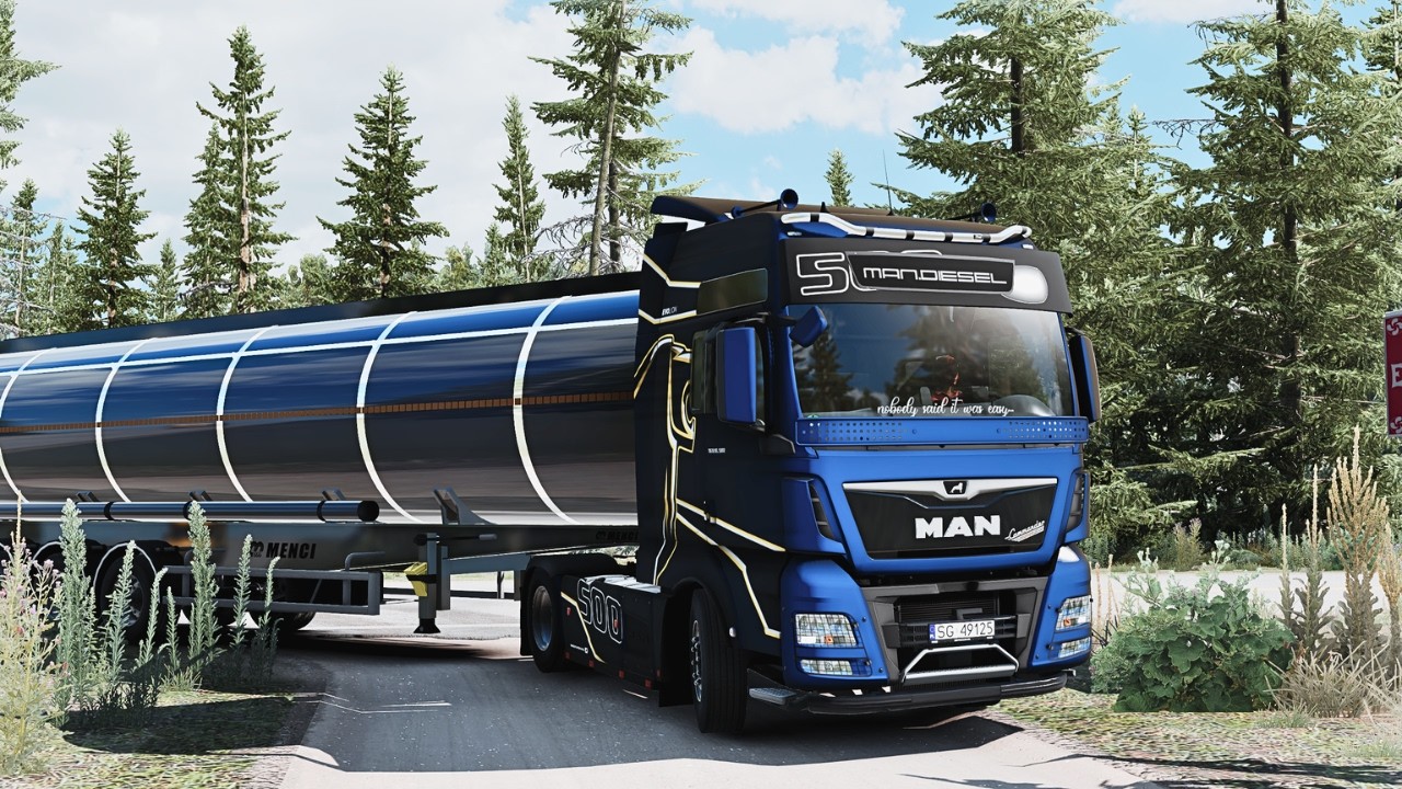 Driving Narrow City Streets Through Twisty Mountain Roads  #ets2
