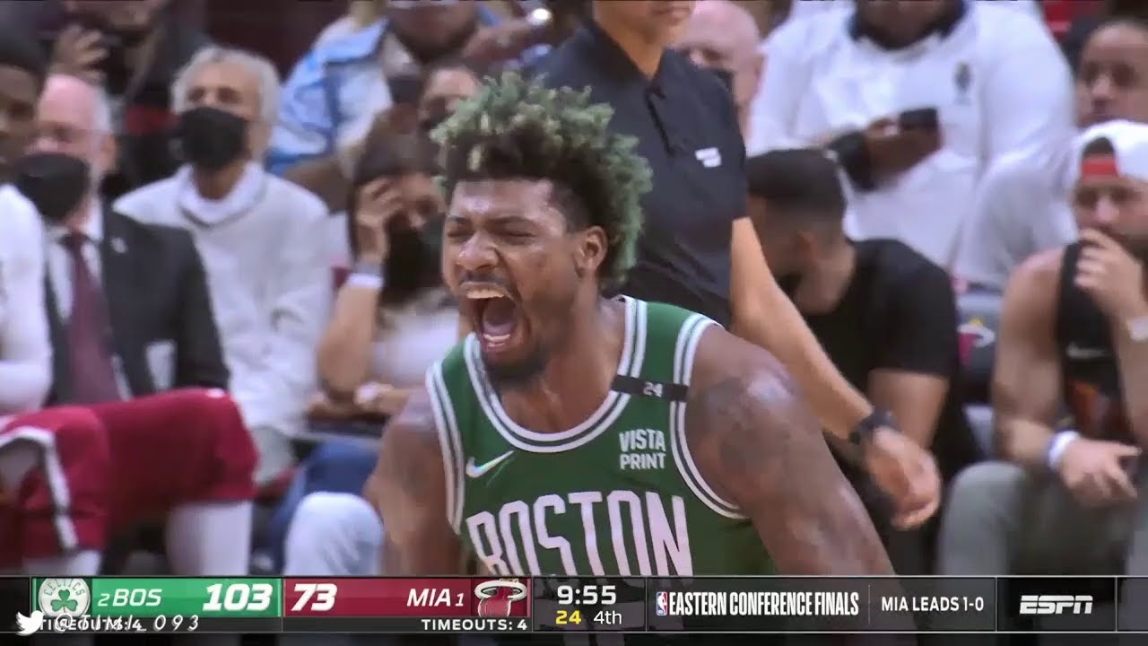 Marcus Smart R3G2 Highlights vs Miami Heat (24 pts, 9 reb, 12 ast) | 2022 NBA Playoffs