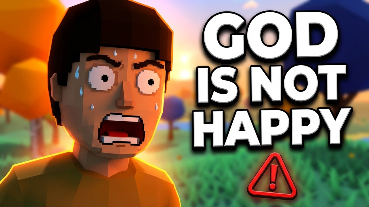 GOD IS NOT HAPPY WITH US!