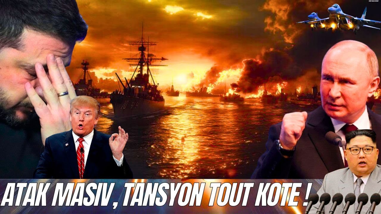 Larisi menase detwi tout pò ikrenyen yo🔥Trump frape Zelensky fò... Negosyasyon ant Larisi x Etazuni