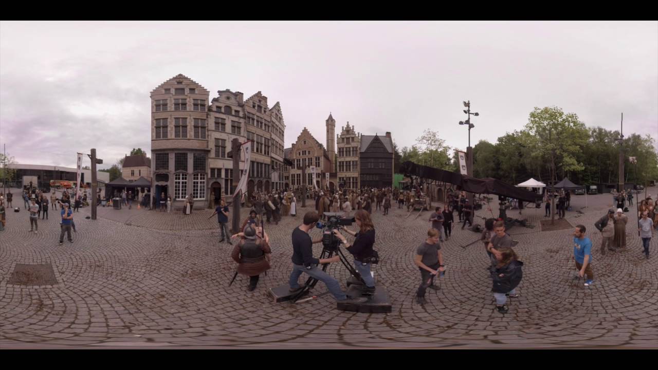 360&deg;-video: rondkijken op de filmset van Storm