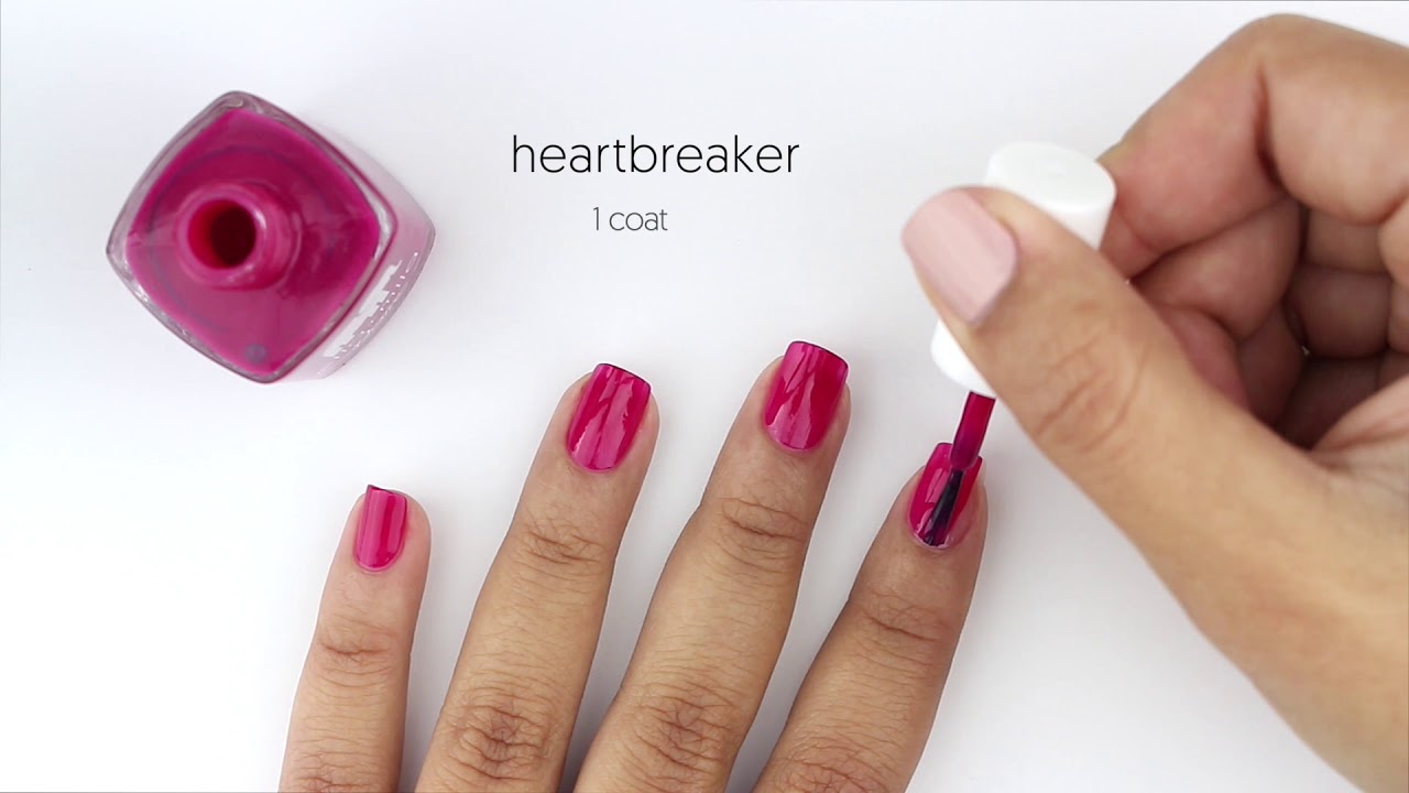 ella+mila | Comparing Dark Pink Nail Polish Colors