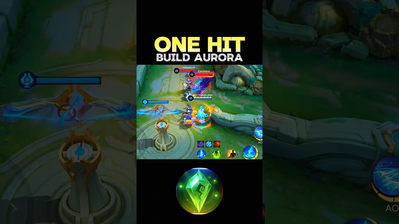 😱 WATCH THIS - BEST BUILD AURORA 2024❓~ MLBB 🔥 #mobilelegends #onehitbuild #aurora #shorts