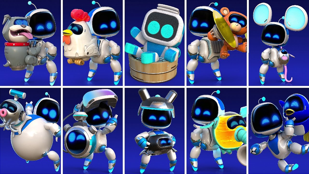 ASTRO BOT - All Major Power-Ups