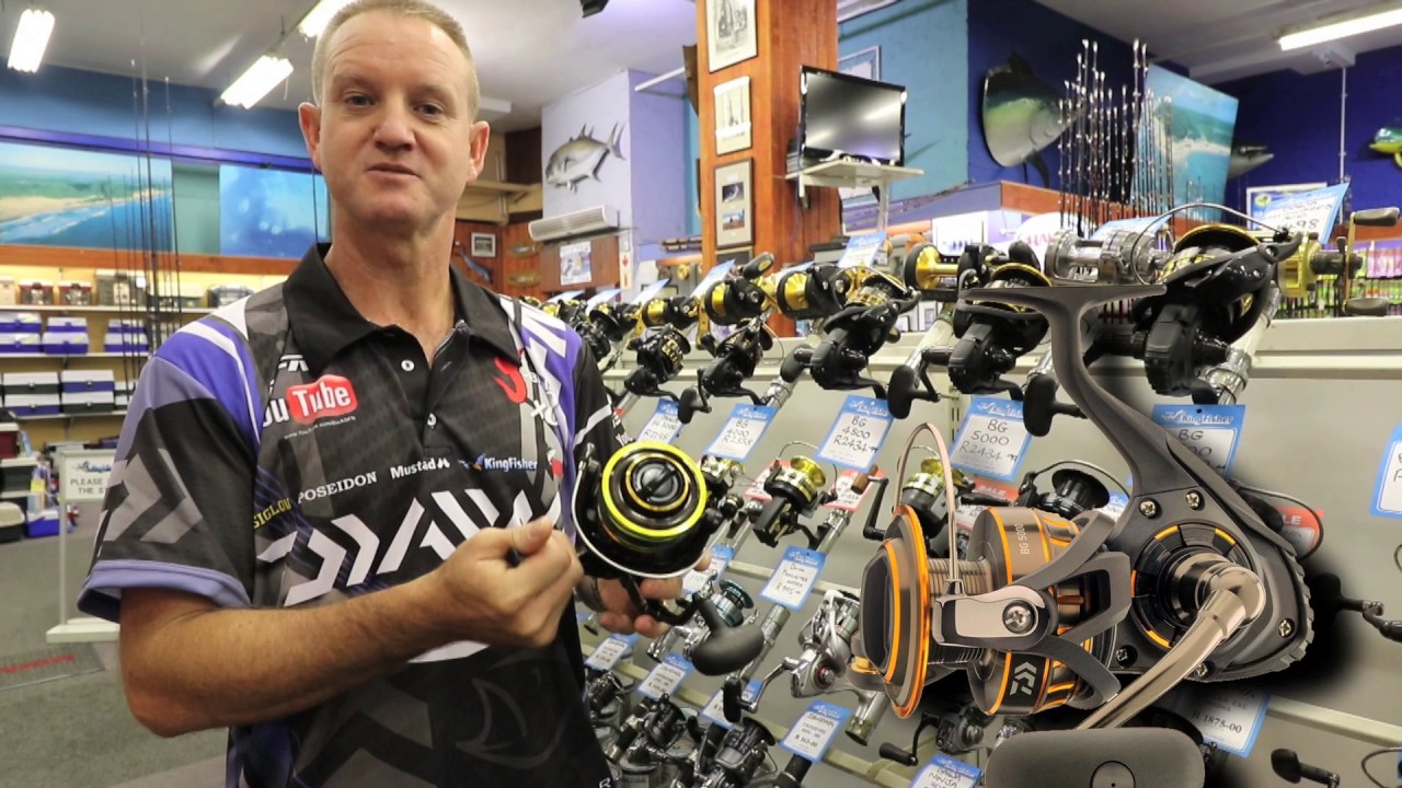 ASFN 2017 Tech - The NEW DAIWA BG Spinning Range of Reels