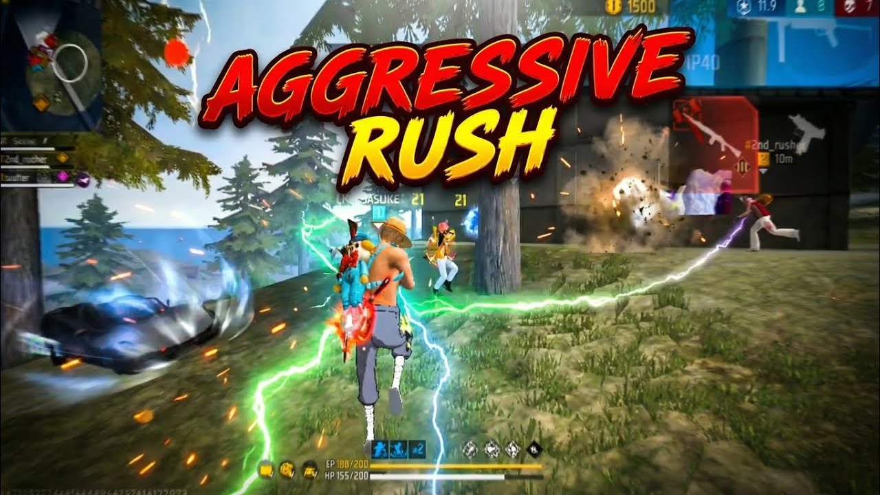 Aggressive rush 🔥