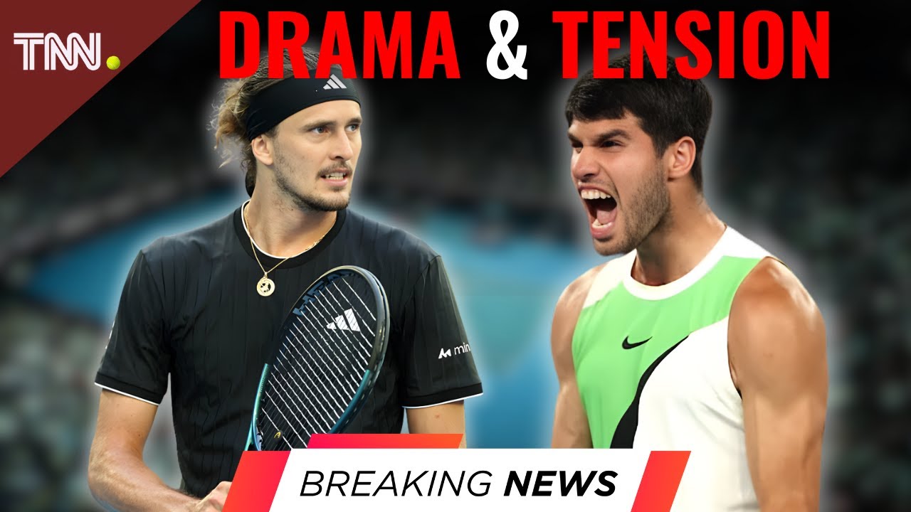Alcaraz vs Zverev Australian Open Semifinal Summary