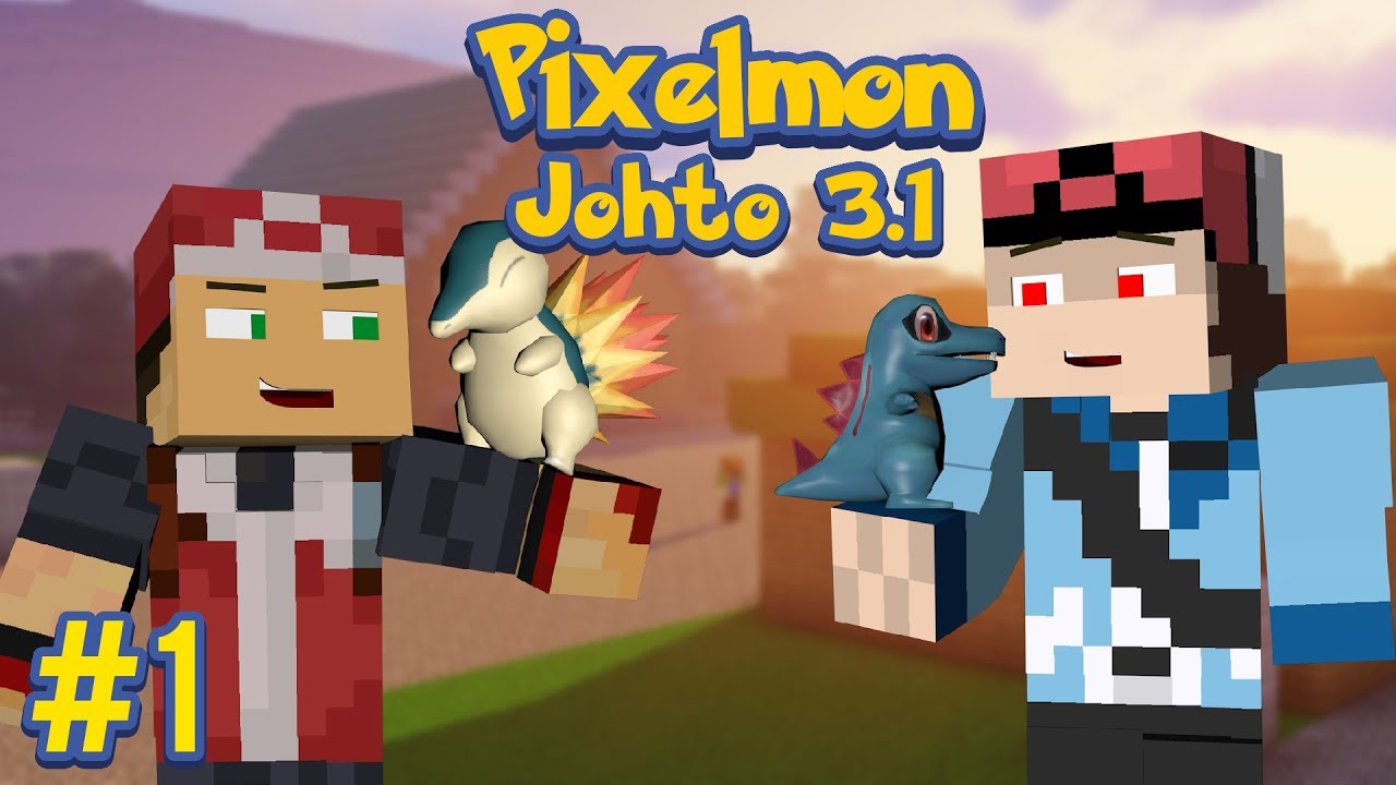 Возрождение Джото! &mdash; Pixelmon Johto 3.1: Приключенческая карта Minecraft, Эпизод 1