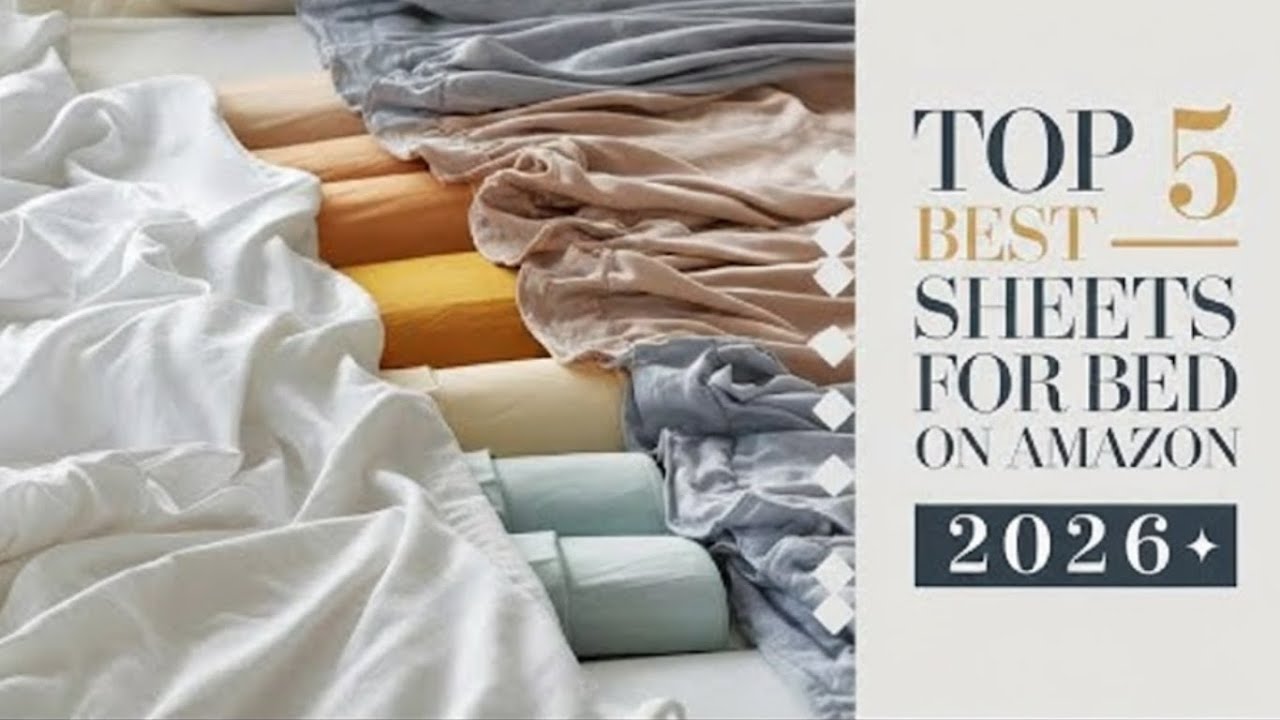 I Found the BEST Bed Sheets on Amazon 2026 🛏️ | Top 5 Comfort & Luxury Picks