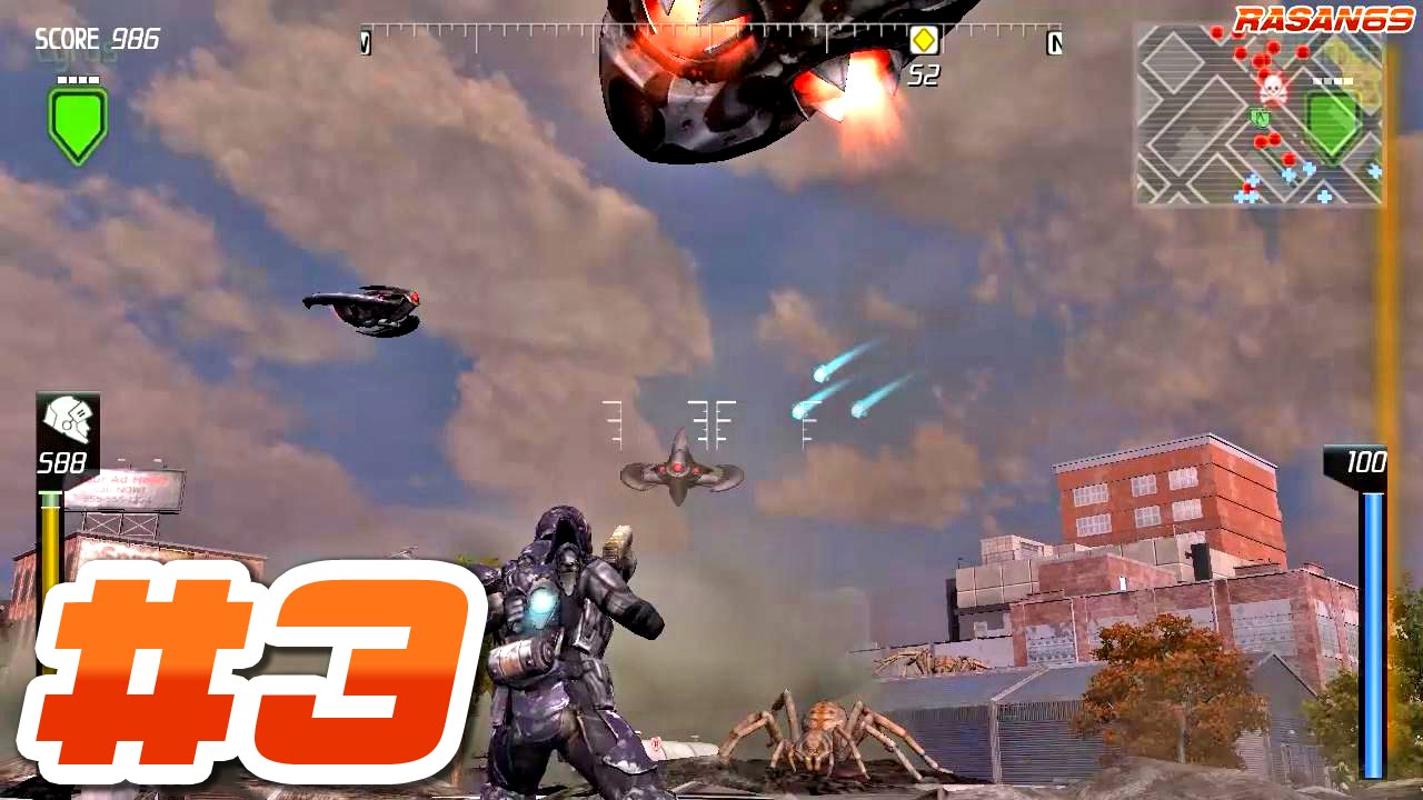 Earth Defense Force - Insect Armageddon [PC] part 3 (chapter 1 mission 3)