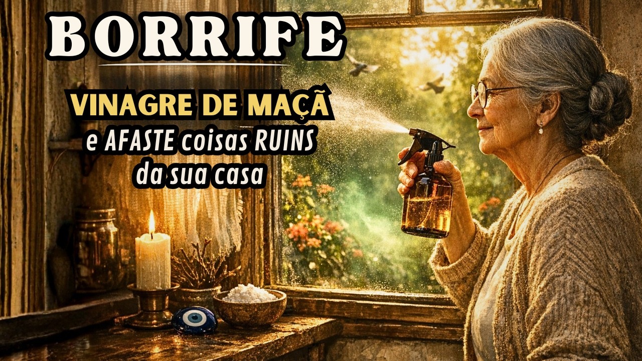 BORRIFE VINAGRE NA JANELA HOJE E SINTA A CASA MUDAR NA HORA
