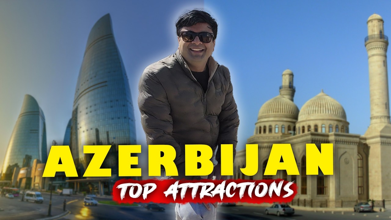 Top 26 places to visit in Azerbaijan | Baku, Shadag, Qobustan, Gabala & complete guide to Azerbaijan