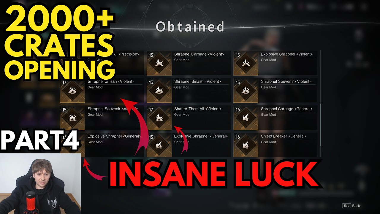 1000 Manibus Nightmare vs 1000 Giant Crates | Mods Farm & Upgrade | Once Human New Mod System