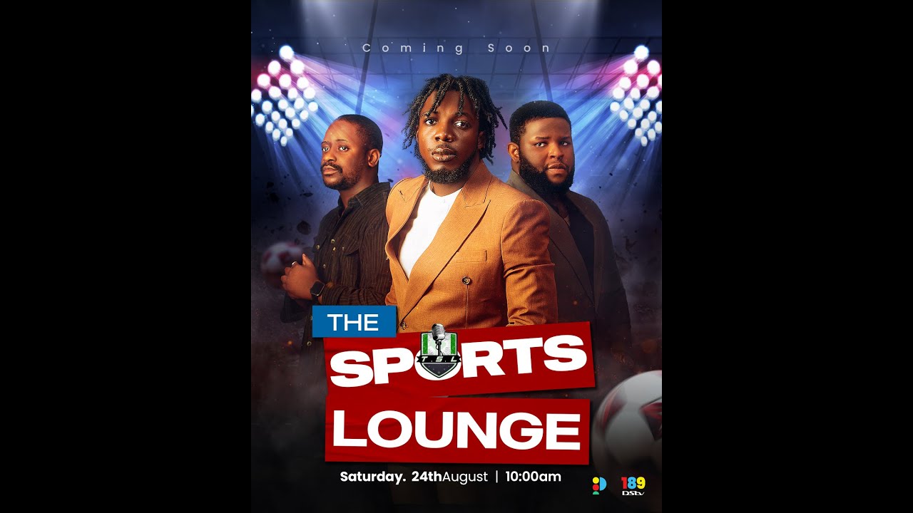 THE SPORTS LOUNGE IS NOW ON TV