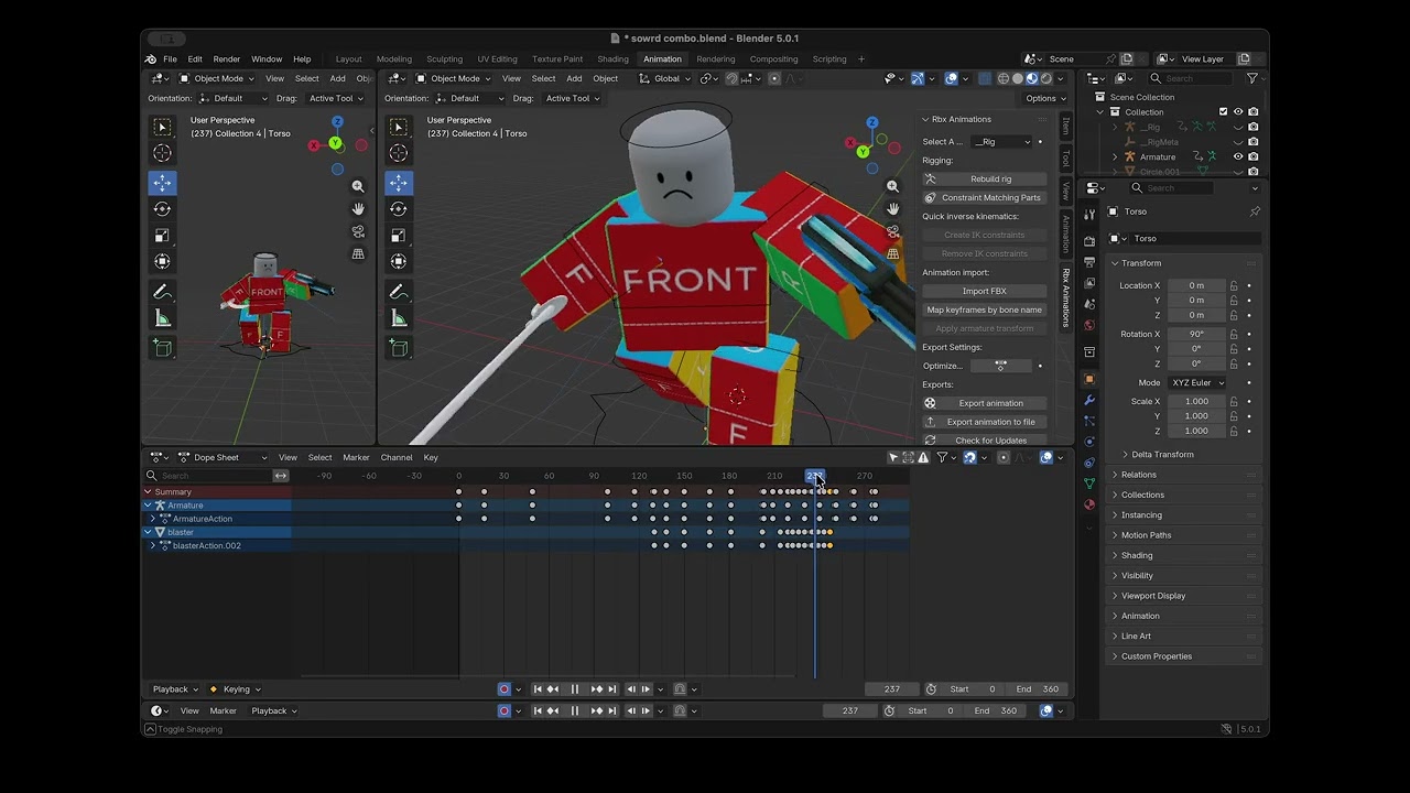 behind the scenes animation #roblox #animation #blender