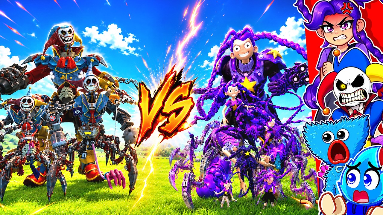 LILY LOVEBRAIDS MECHA TITAN VS PROTOTYPE MECHA TITAN IN GMOD..