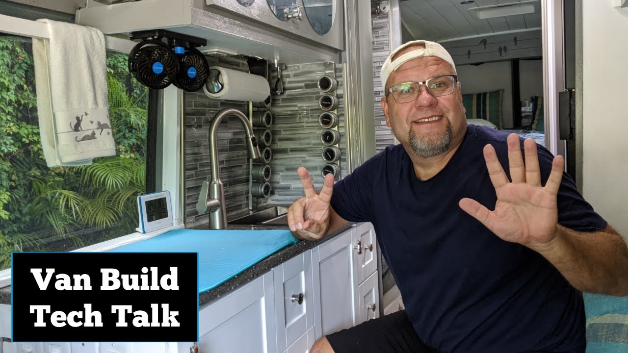 VAN BUILD TECH TALK - 7 Design Tips for an Amazing Kitchen in your Tiny House
