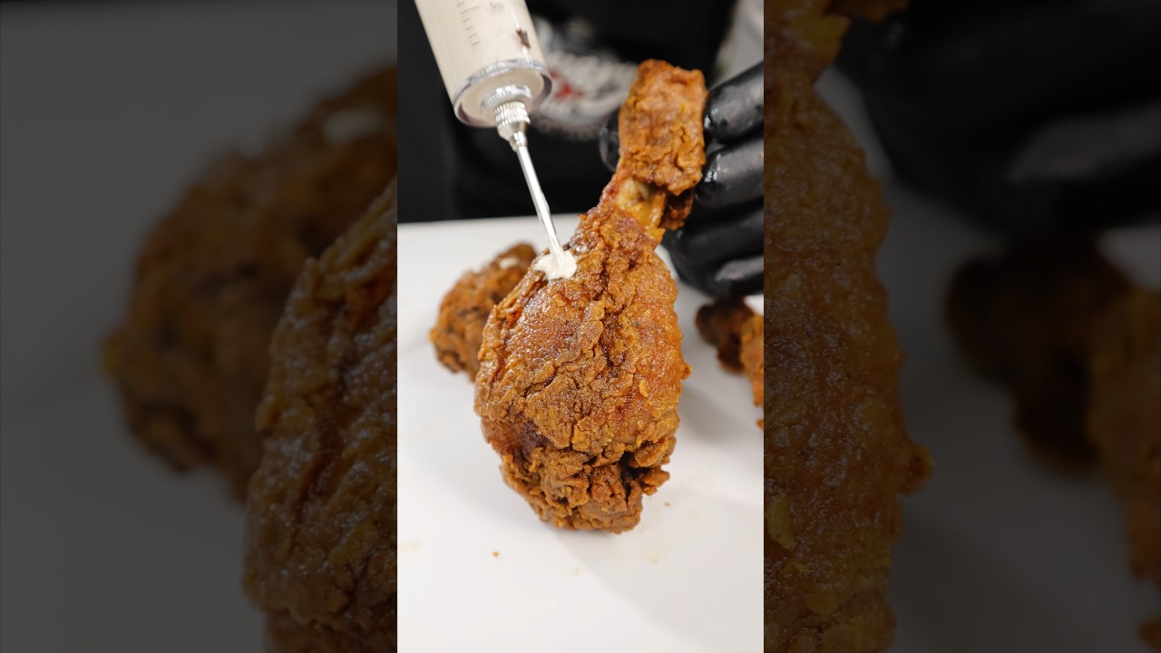 Fried Infused Chicken #shorts