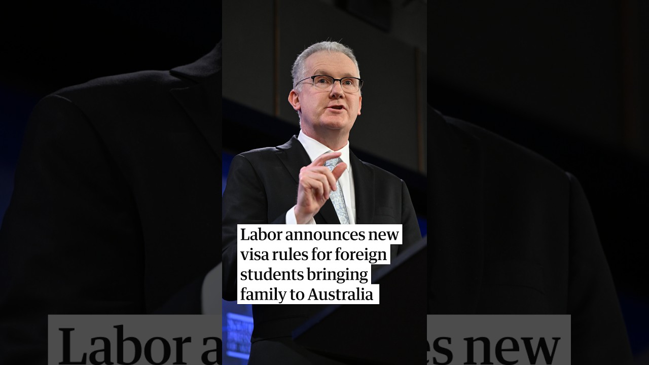 Labor announces new visa rules for foreign students bringing family to Australia