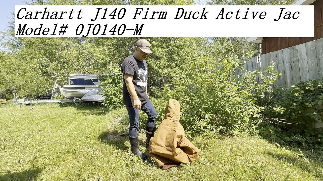 REVIEW of J140 Carhartt Firm Duck Insulated Flannel-Lined Active JAC #carhartt #usa #firmduck 英文版