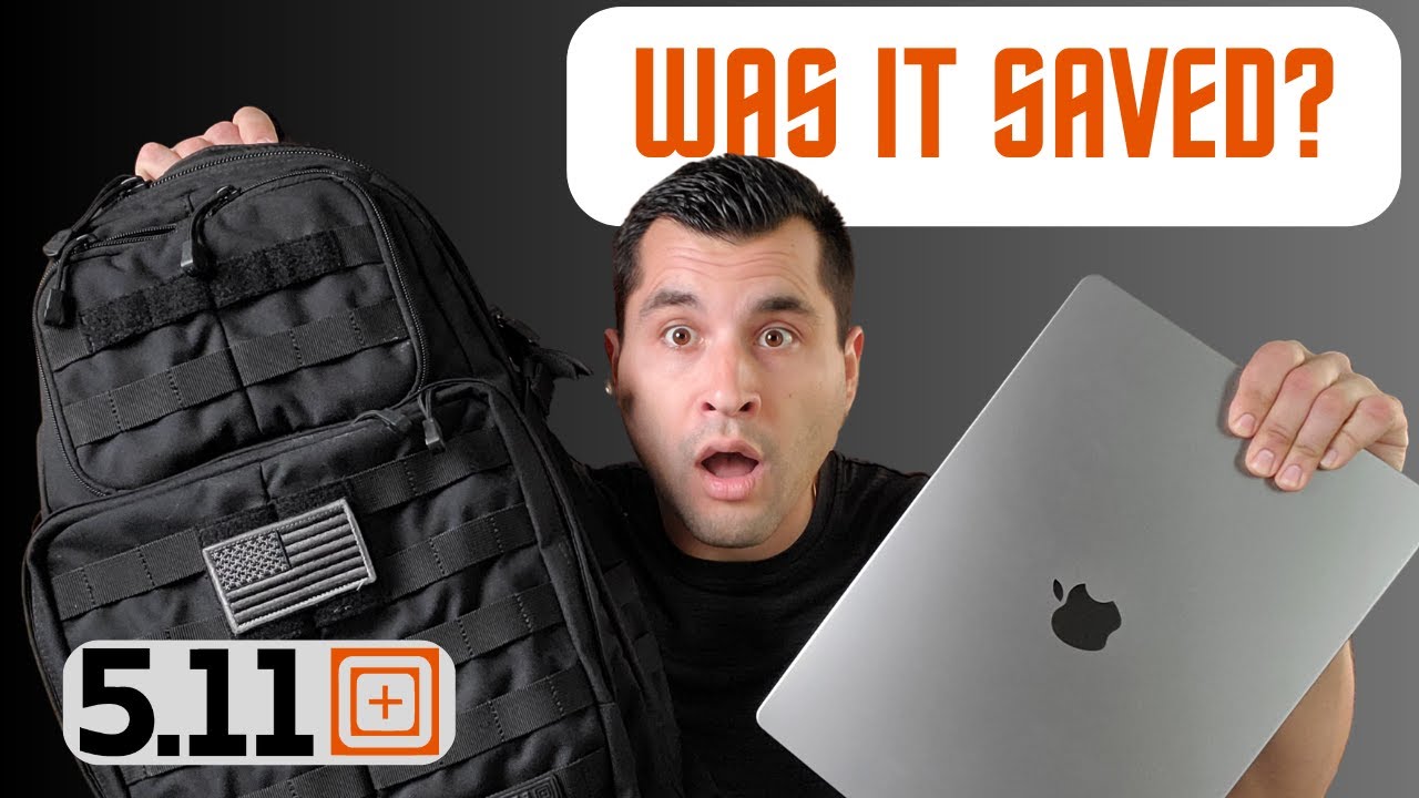 5.11 Rush 24 Backpack Durability Test - Did it Save my Macbook Pro?