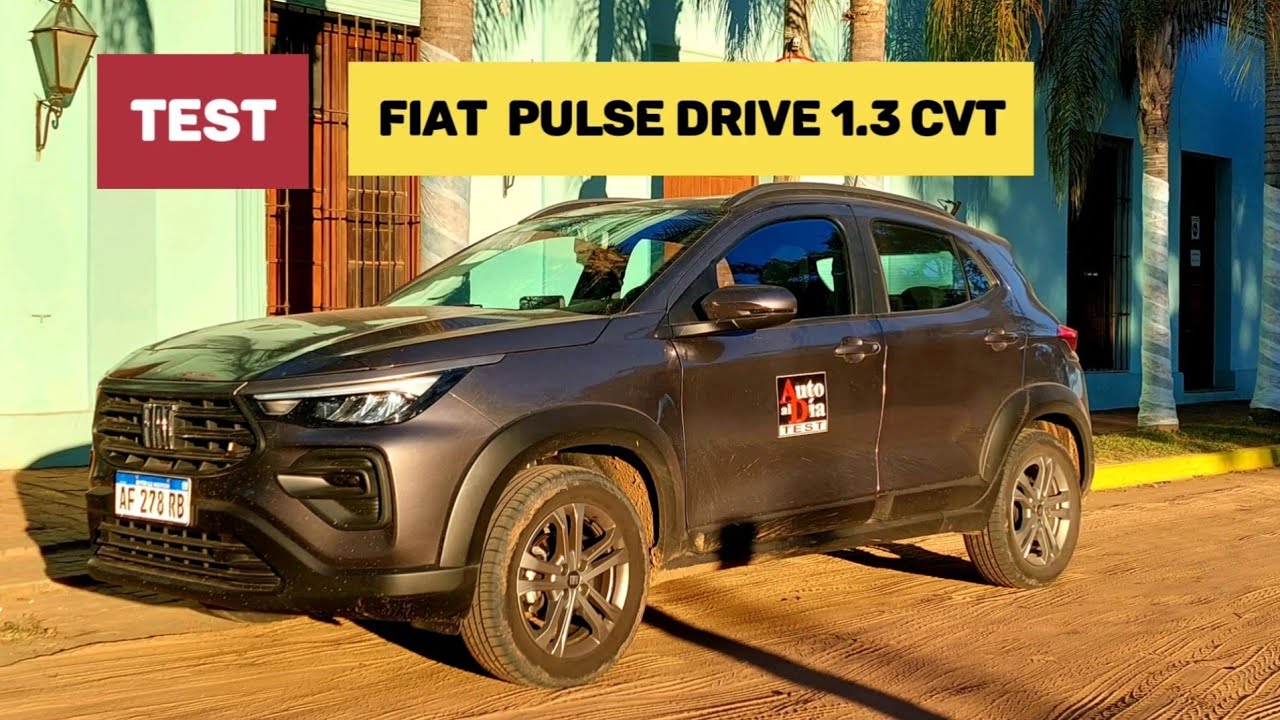FIAT PULSE DRIVE CVT. TEST AUTO AL DÍA. (1.10.2022)