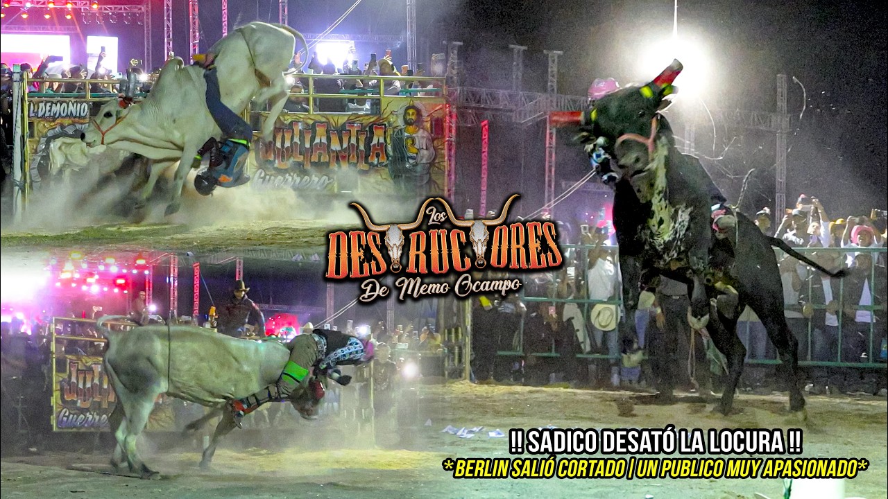 SADICO DESATÓ LA LOCURA | BERLIN SALIÓ CORTADO | UN PUBLICO APASIONADO| Destructores Tultepec Mex 26