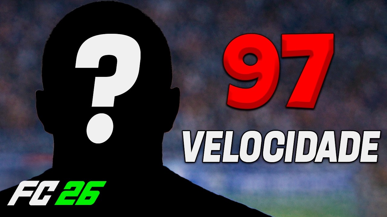 JOGUEI COM O JOGADOR MAIS RÁPIDO DO EA FC 26! ⚡​