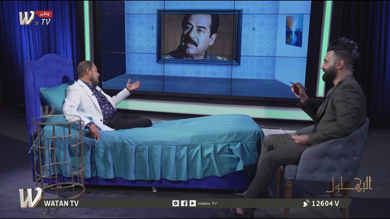 نائل المظفر  يخاطب صدام ويوجه رسالة للمجديه في قصيدة شعرية