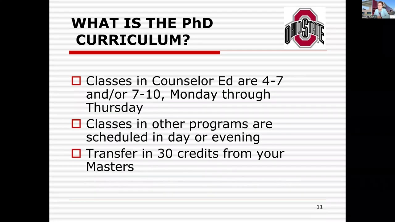 Counselor Education PhD Informational Video