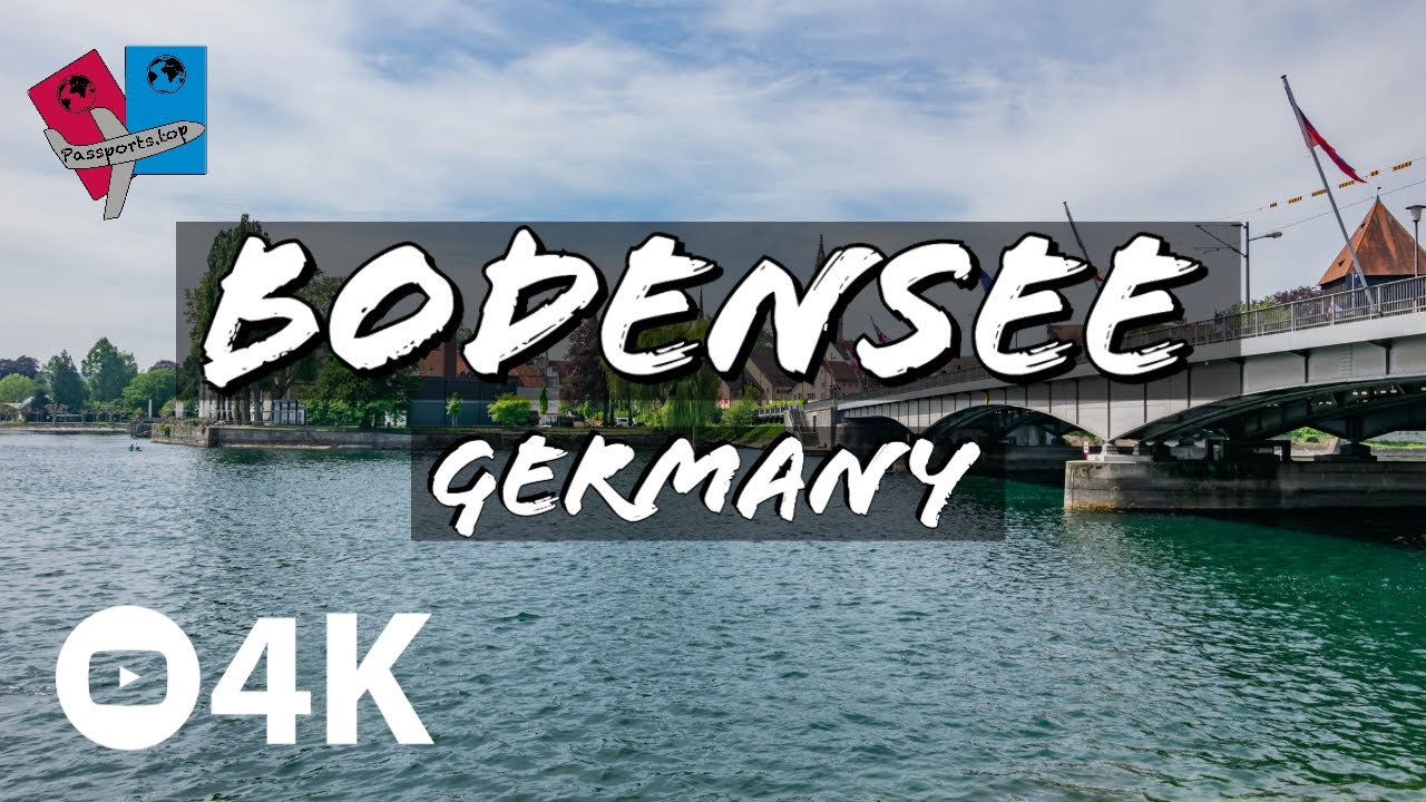 Visiting Bodensee - Konstanz - Mainau Island - Germany - 4K UHD