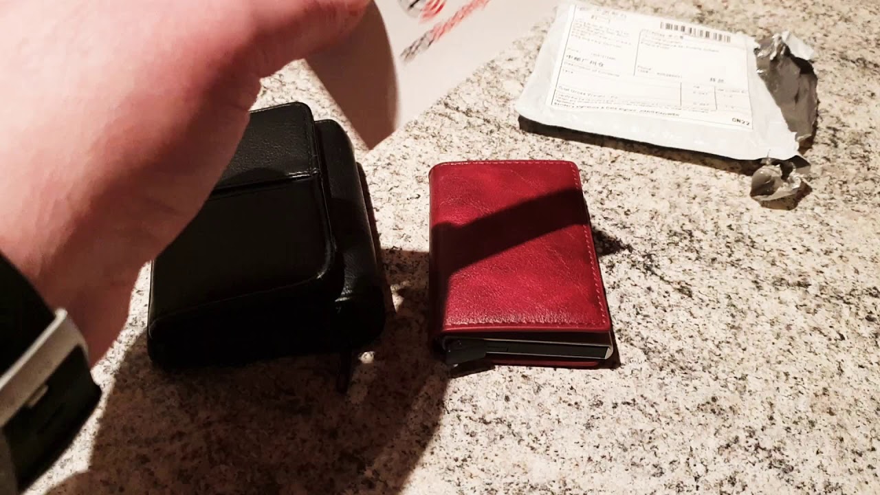 Lompakko, MaDonNo Secrid wallet money bag slim mini