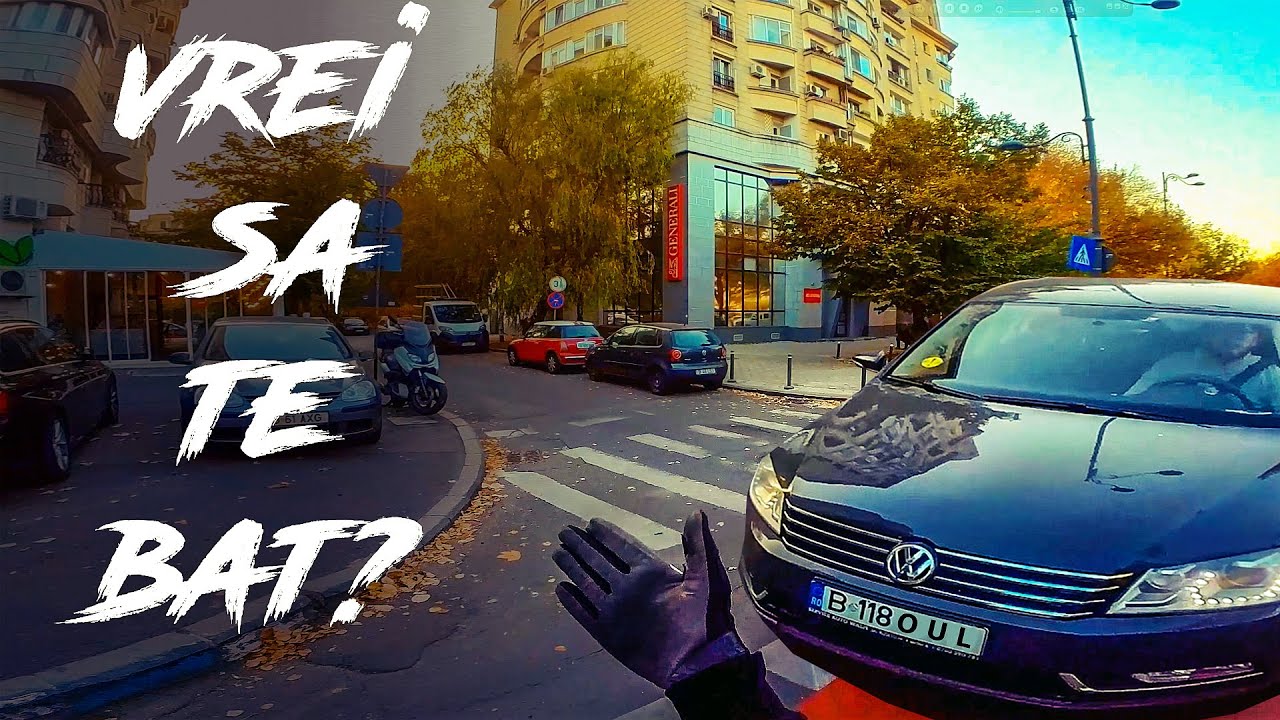 Amenintat cu bataia pe pista de biciclete - DE CE SA NU PEDALEZI IN BUCURESTI EP. 2