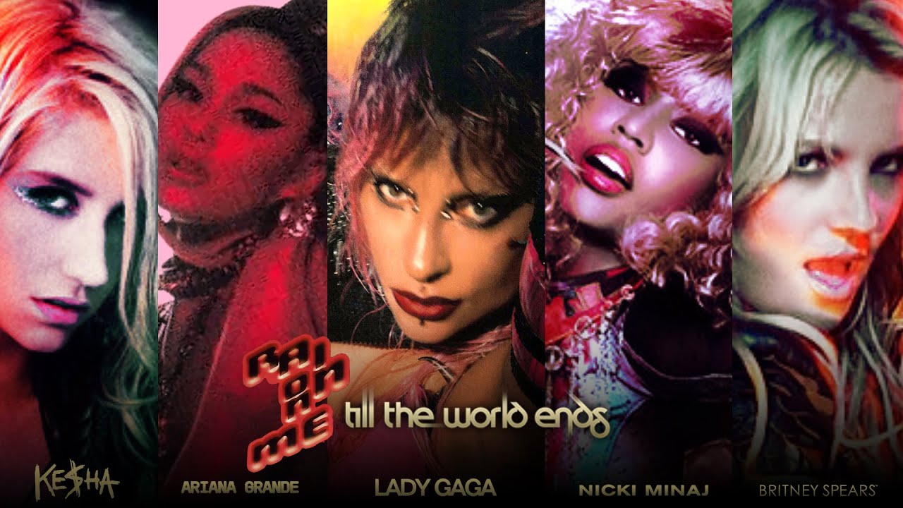 RAIN ON ME [𝘛𝘛𝘞𝘌 𝘙𝘦𝘮𝘪𝘹] - Lady Gaga, Ariana Grande, Nicki Minaj, Britney Spears & Ke$ha ☔️ (Mashup)