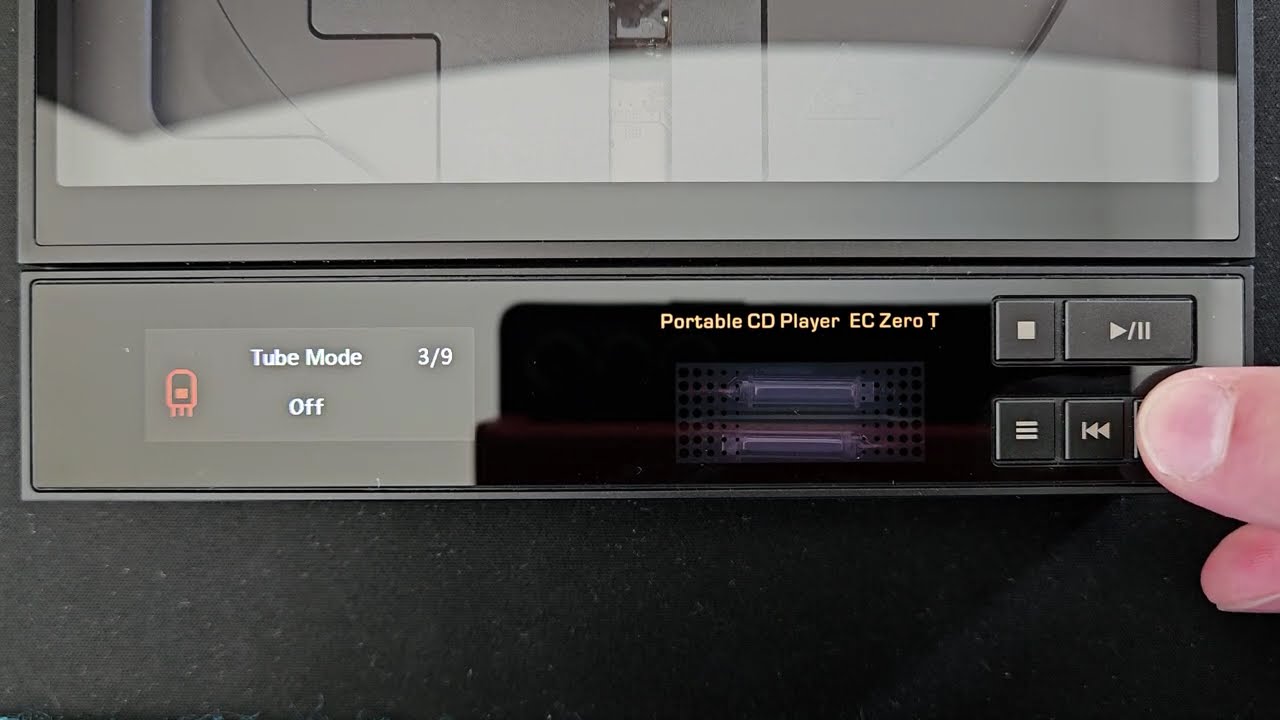 Shanling EC Zero T Portable CD Player - Quick Menu Walkthrough